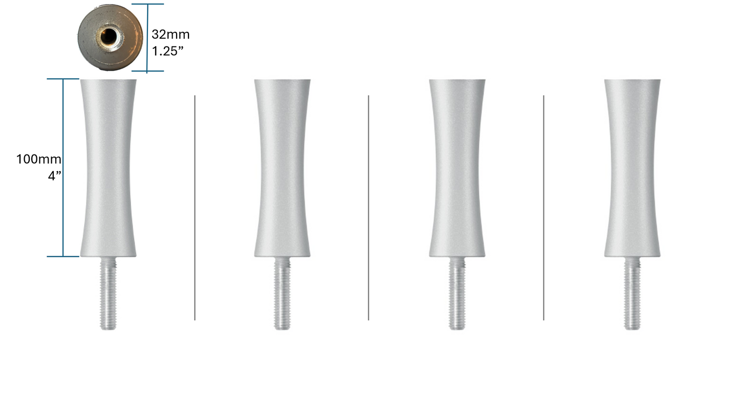Quadraspire SV100/32mm (4") Columns (set of 4)