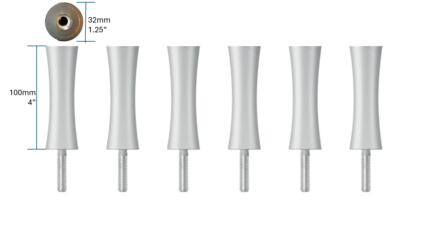 Quadraspire SV100/32mm (4") Columns (set of 6)