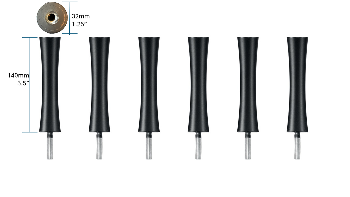 Quadraspire SV140/32mm (5.5") Columns (set of 6)