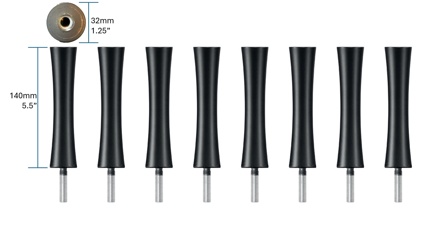 Quadraspire SV140/32mm (5.5") Columns (set of 8)