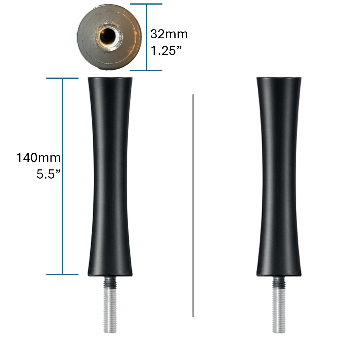 Quadraspire SV140/32mm (5.5") Columns (set of 2)