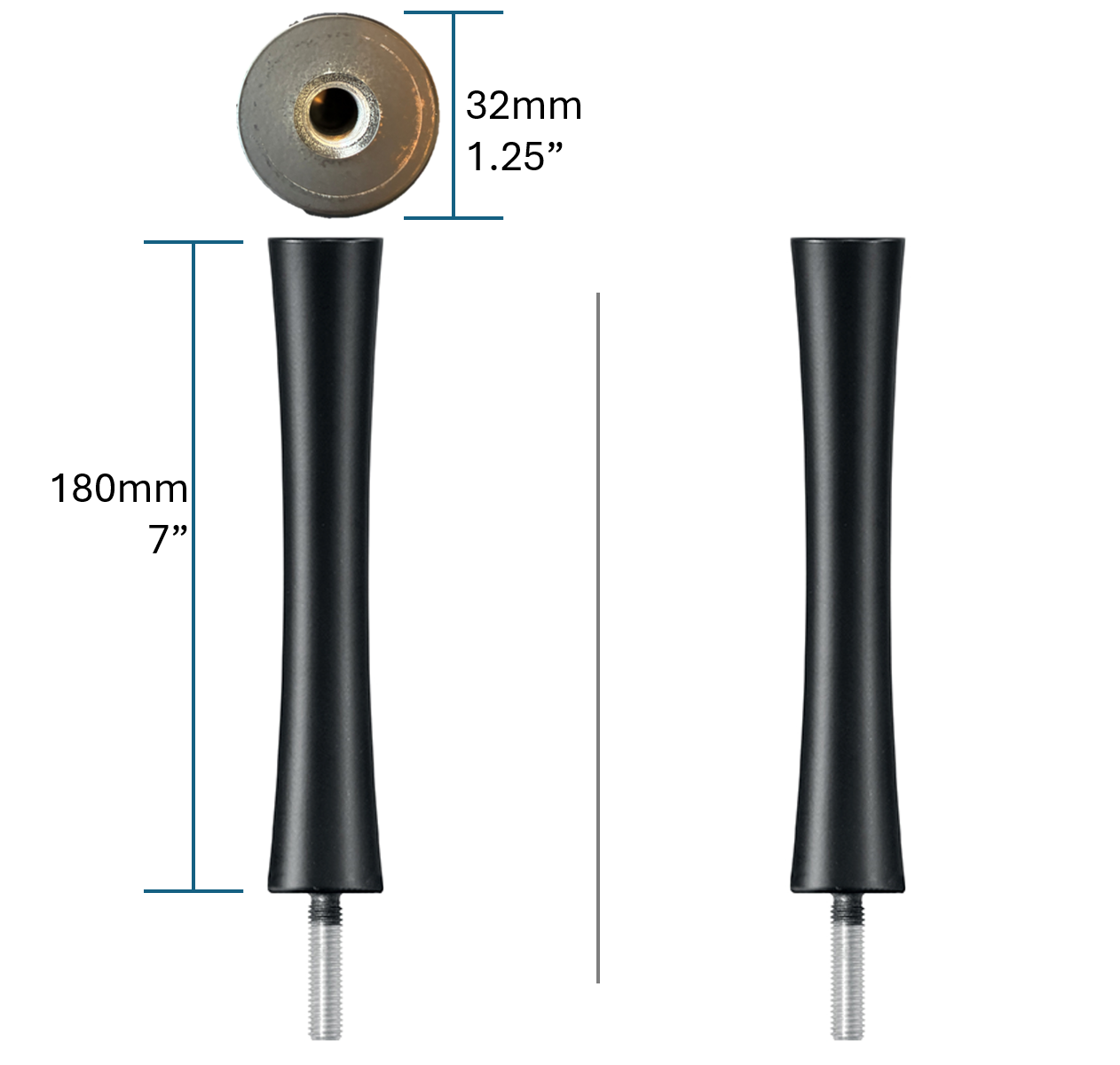Quadraspire SV180/32mm (7") Columns (set of 2)