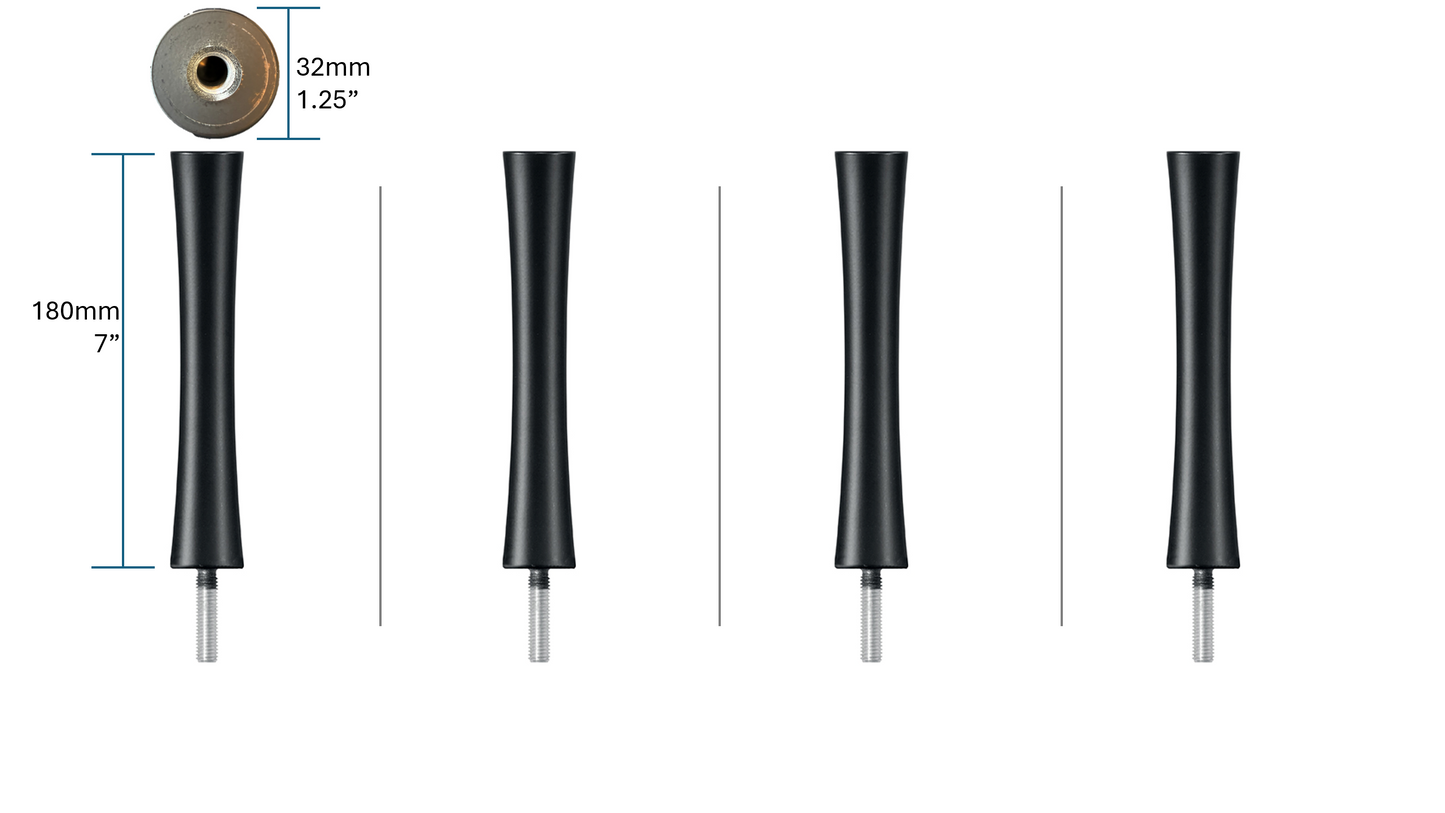 Quadraspire SV180/32mm (7") Columns (set of 4)