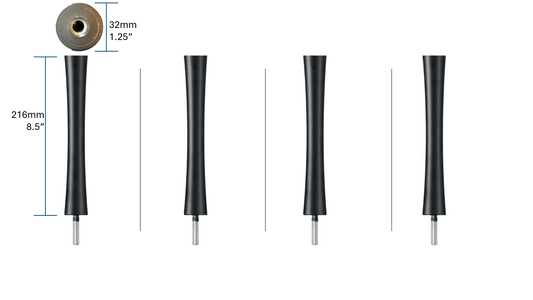 Quadraspire SV216/32mm (8.5") Columns (set of 4)