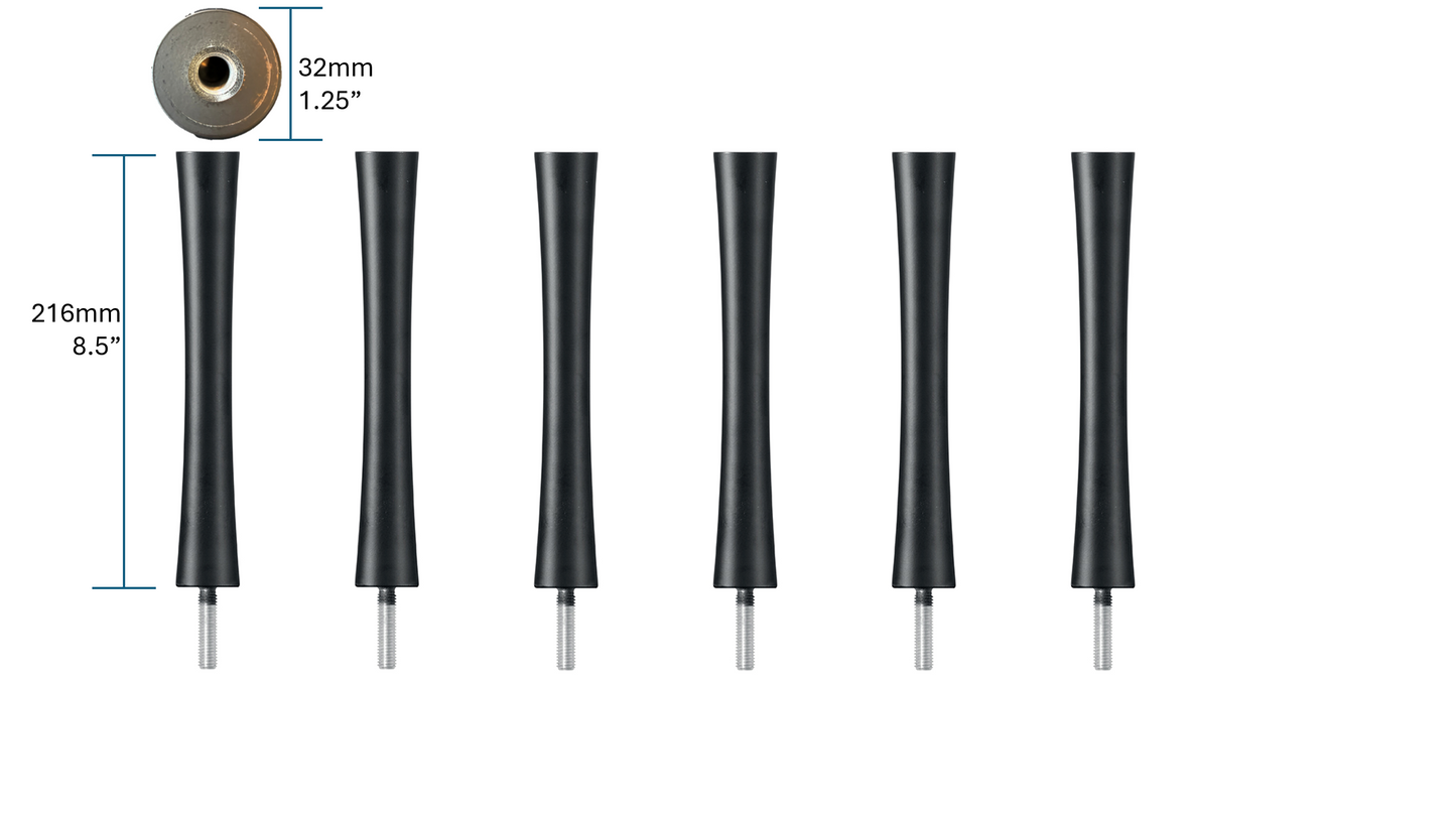Quadraspire SV216/32mm (8.5") Columns (set of 6)