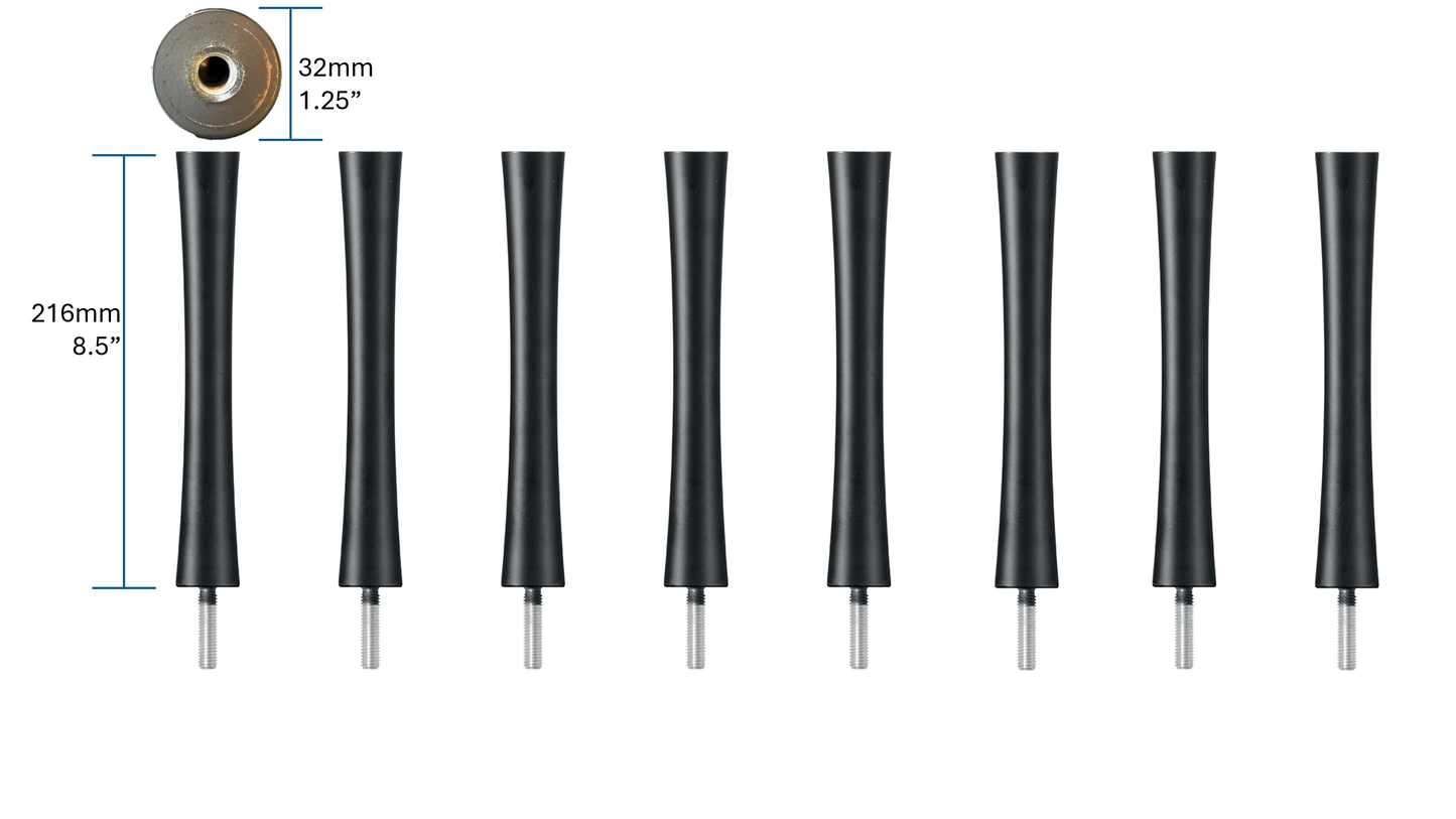 Quadraspire SV216/32mm (8.5") Columns (set of 8)