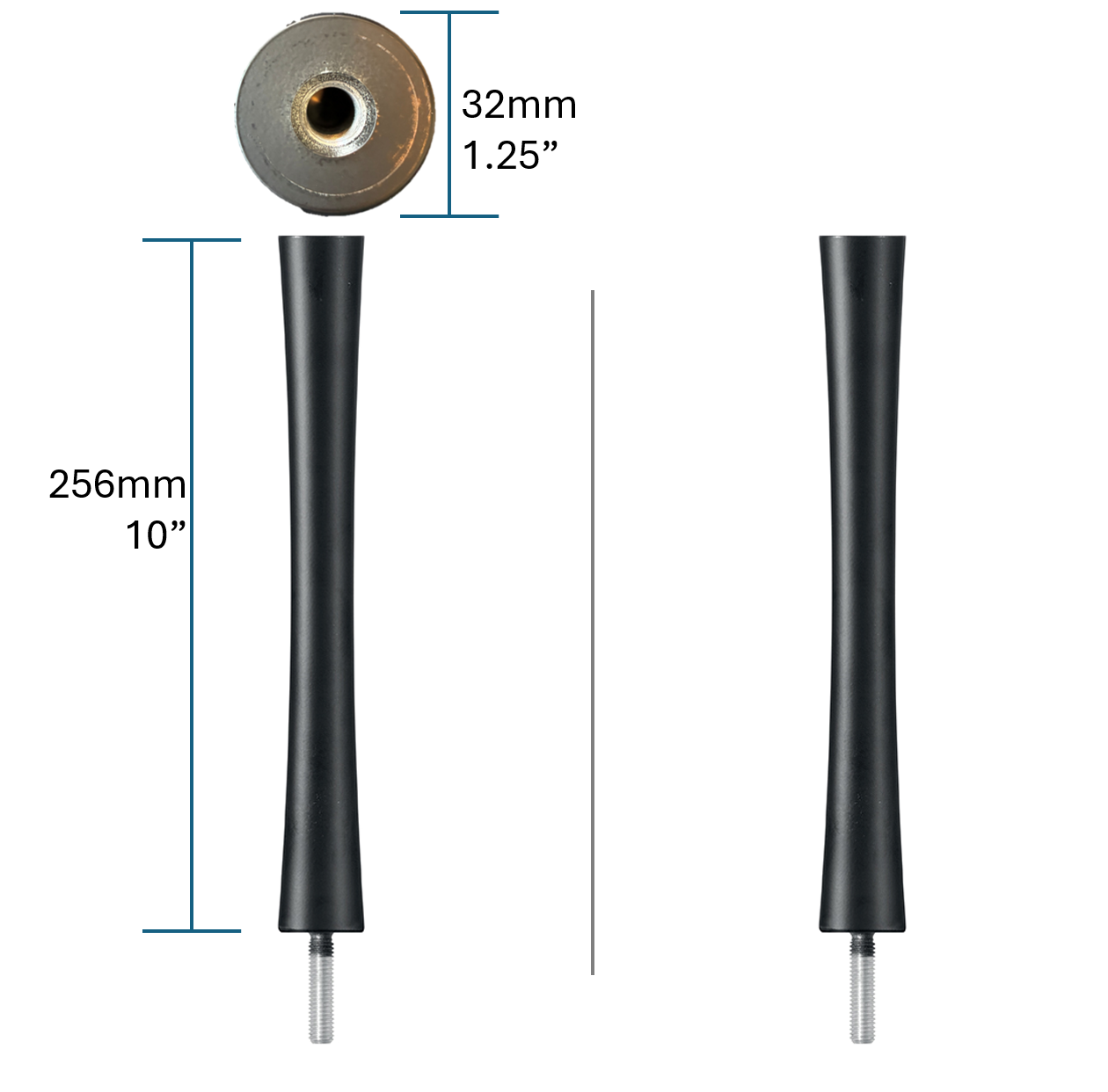 Quadraspire SV256/32mm (10") Columns (set of 2)