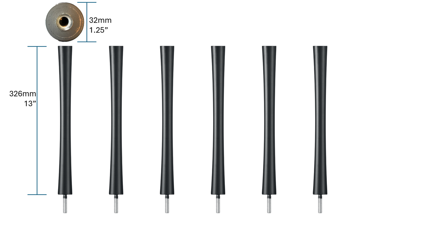 Quadraspire SV326/32mm (13") Columns (set of 6)