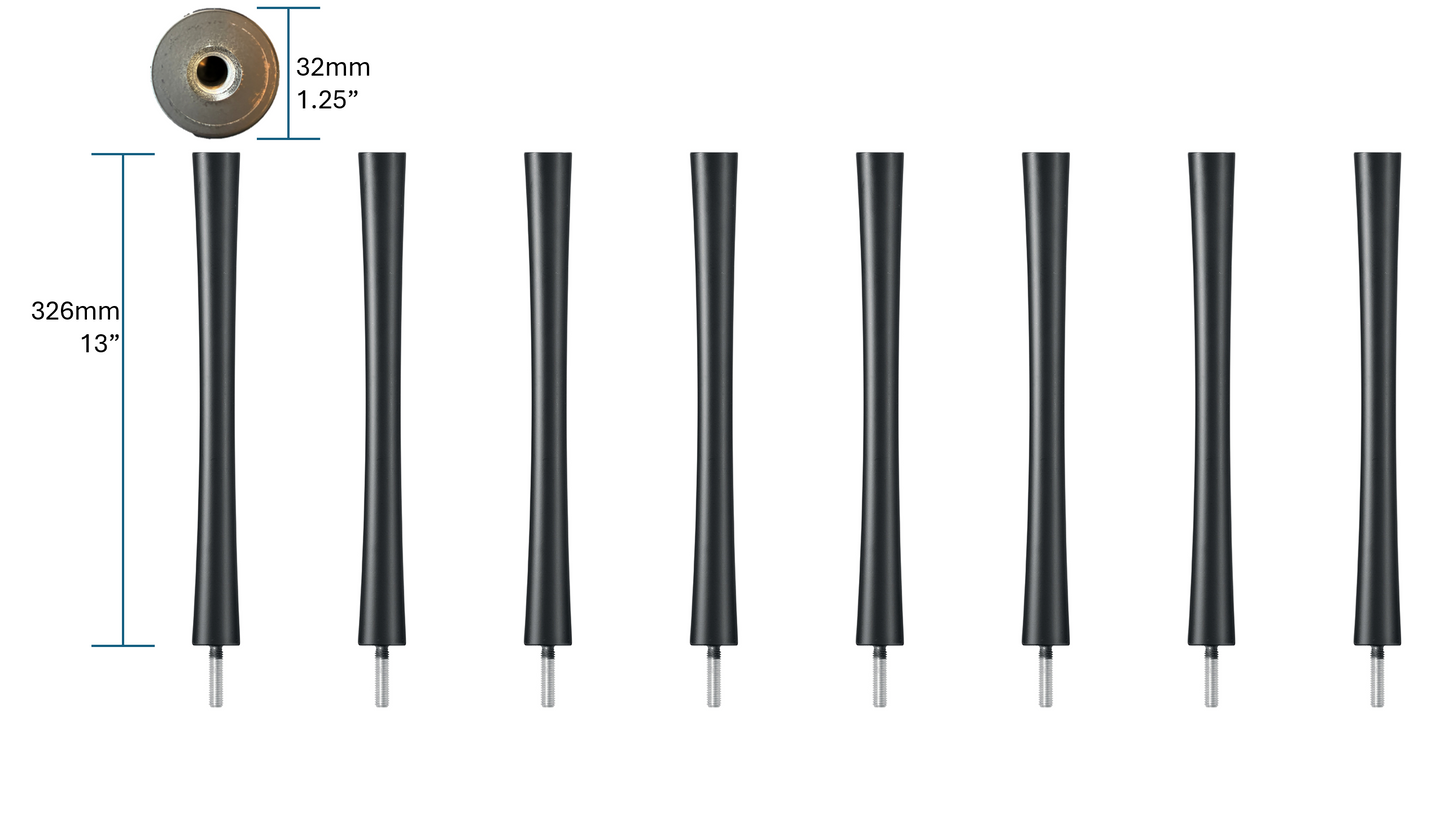 Quadraspire SV326/32mm (13") Columns (set of 8)