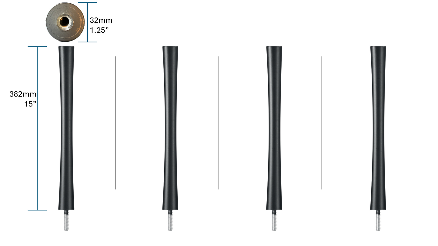 Quadraspire SV382/32mm (15") Columns (set of 4)