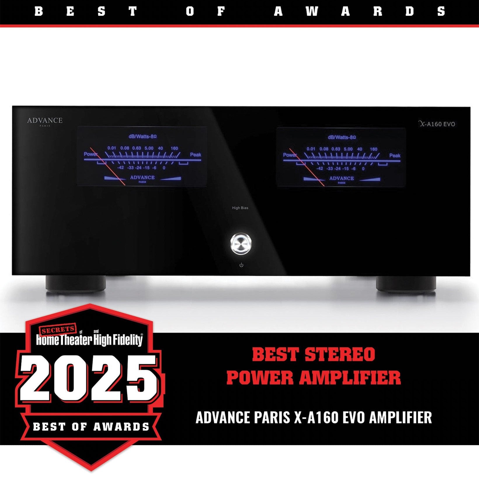 Advance Paris X-A160 EVO Stereo Amplifier – Playback Distribution