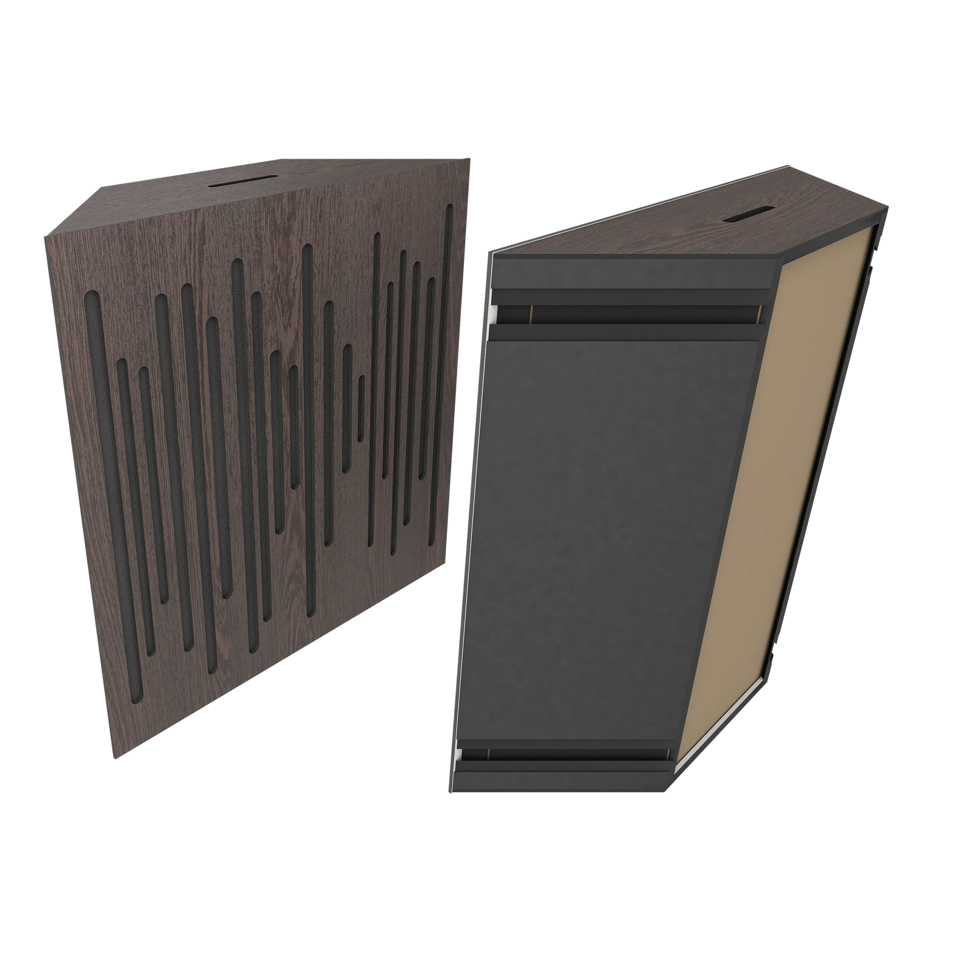 Vicoustic Super Bass Extreme Ultra Bass Trap Acoustic Panel in Dark Wenge