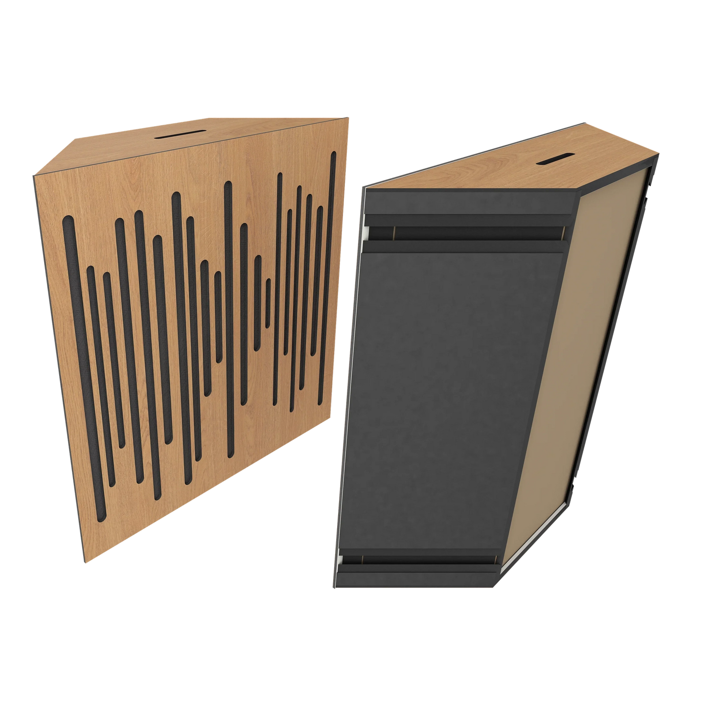 Vicoustic Super Bass Extreme Ultra Bass Trap Acoustic Panel in Natural Oak