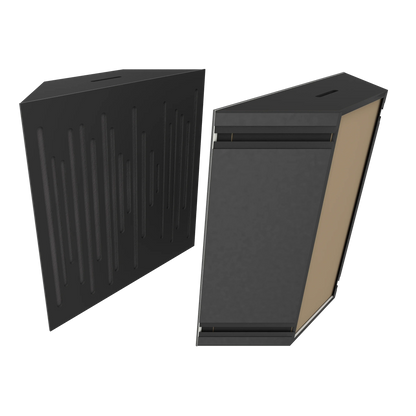 Vicoustic Super Bass Extreme Ultra Bass Trap Acoustic Panel in Black Matte