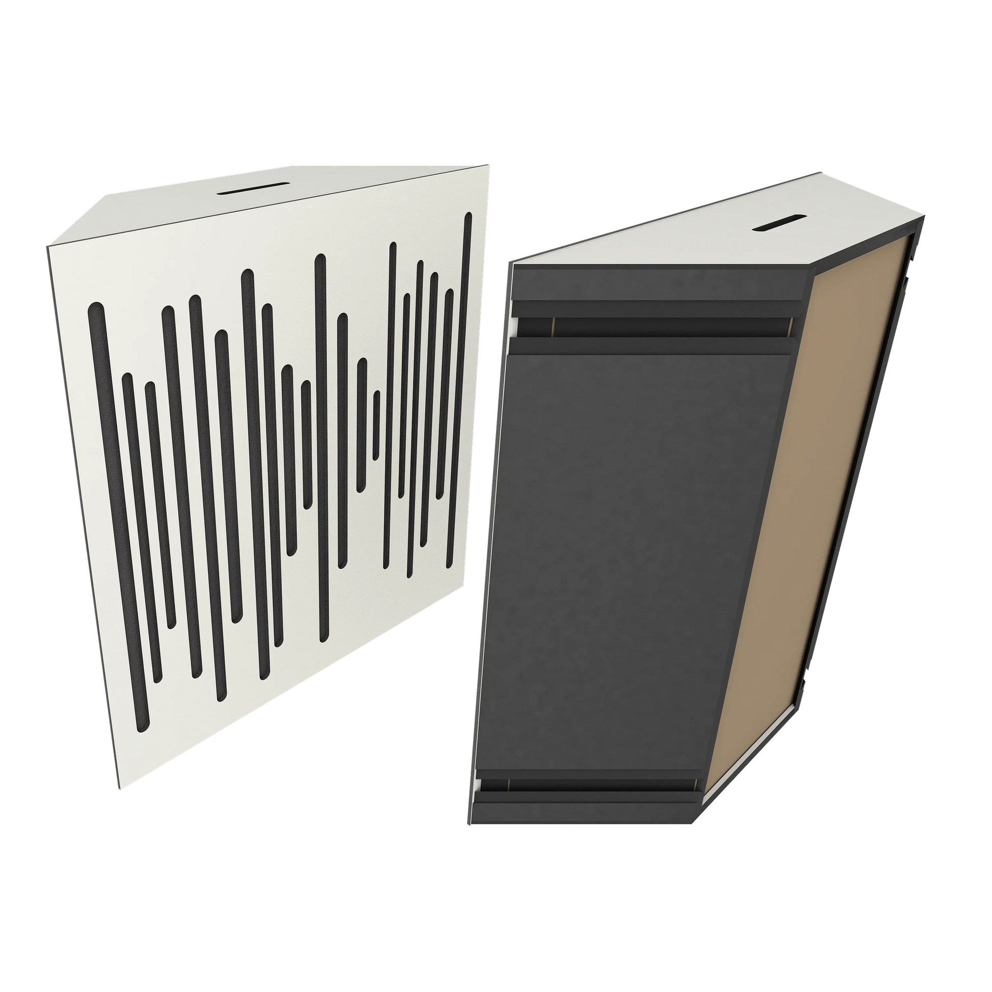 Vicoustic Super Bass Extreme Ultra Bass Trap Acoustic Panel in White Matte