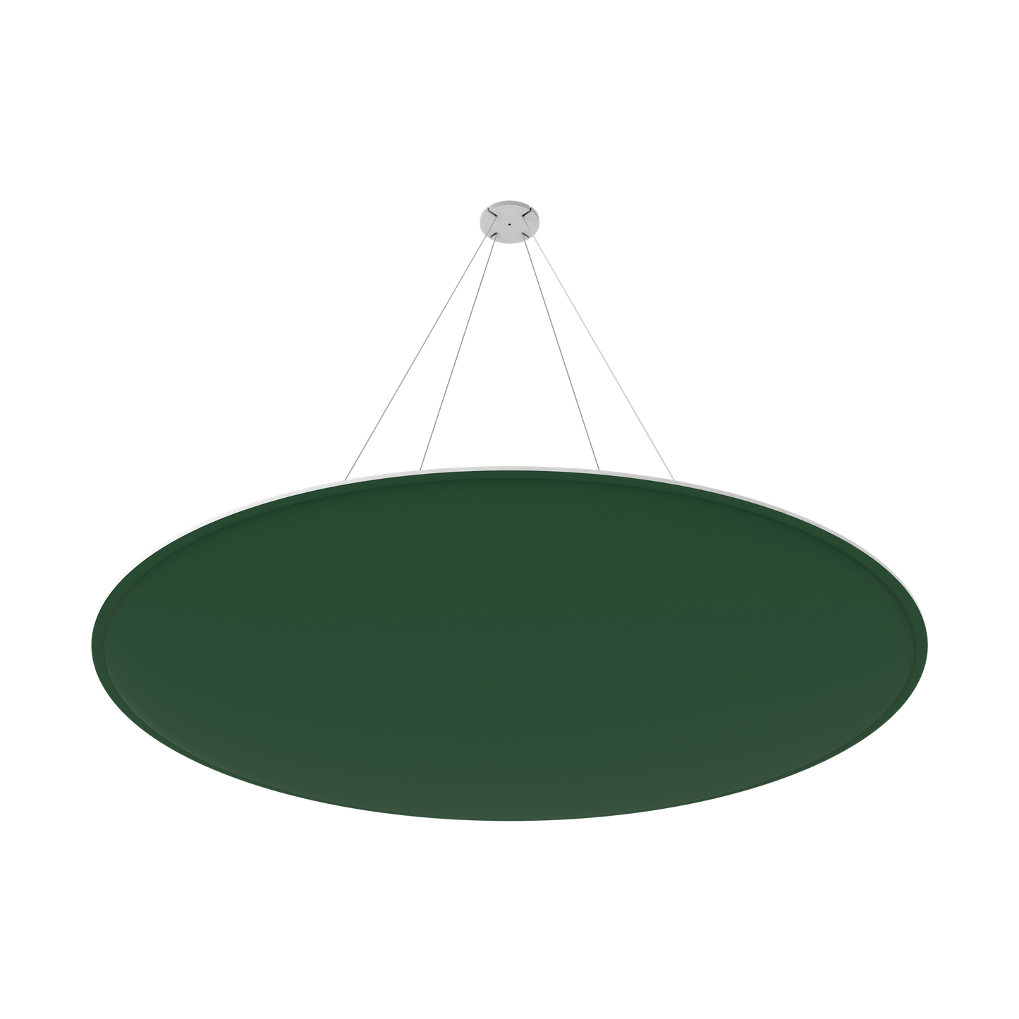 Vicoustic ViCloud VMT 3D Round Colors Sound Absorbing Acoustic Cloud in Musk Green
