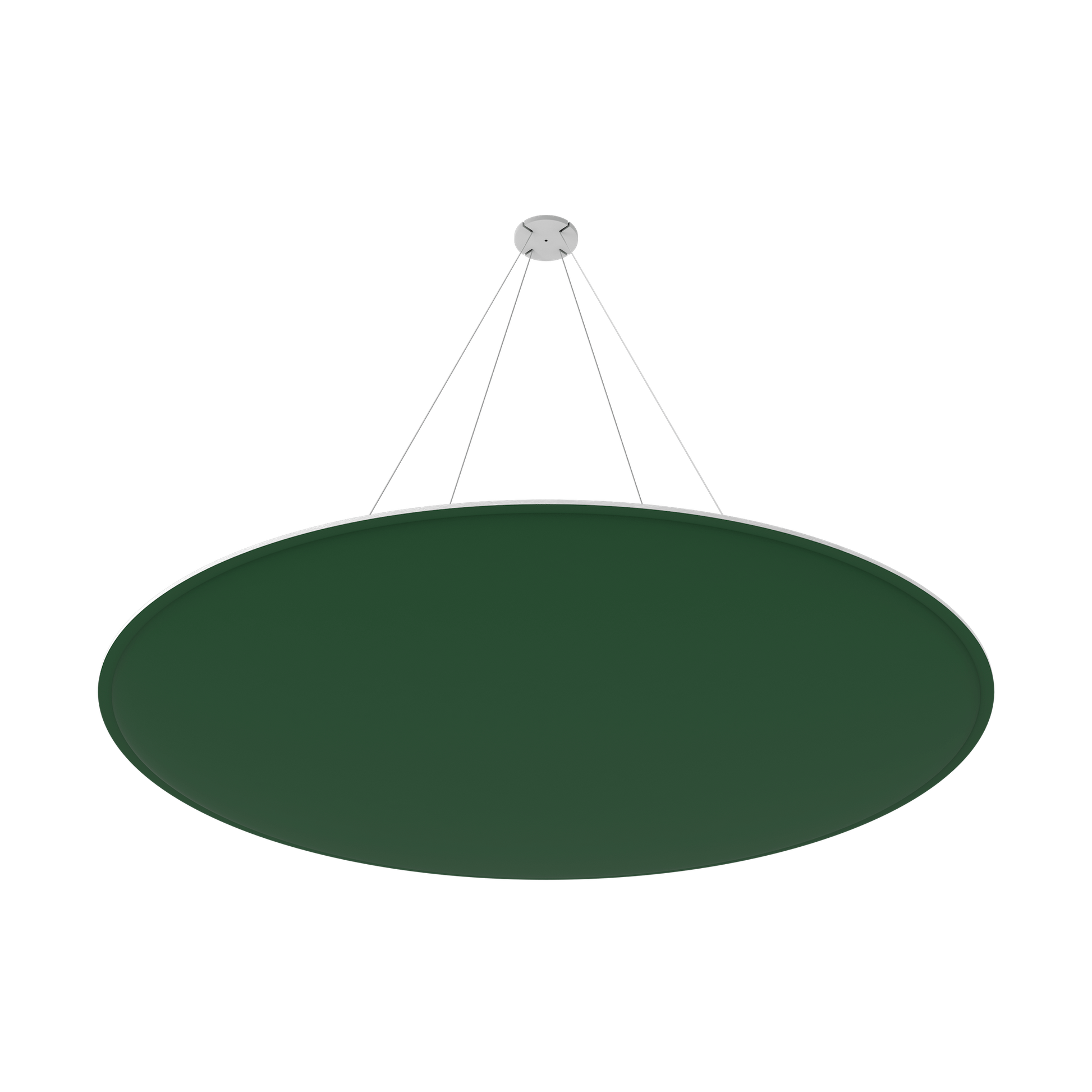 Vicoustic ViCloud VMT 3D Round Colors Sound Absorbing Acoustic Cloud in Musk Green