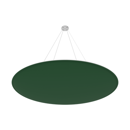 Vicoustic ViCloud VMT 3D Round Colors Sound Absorbing Acoustic Cloud in Musk Green