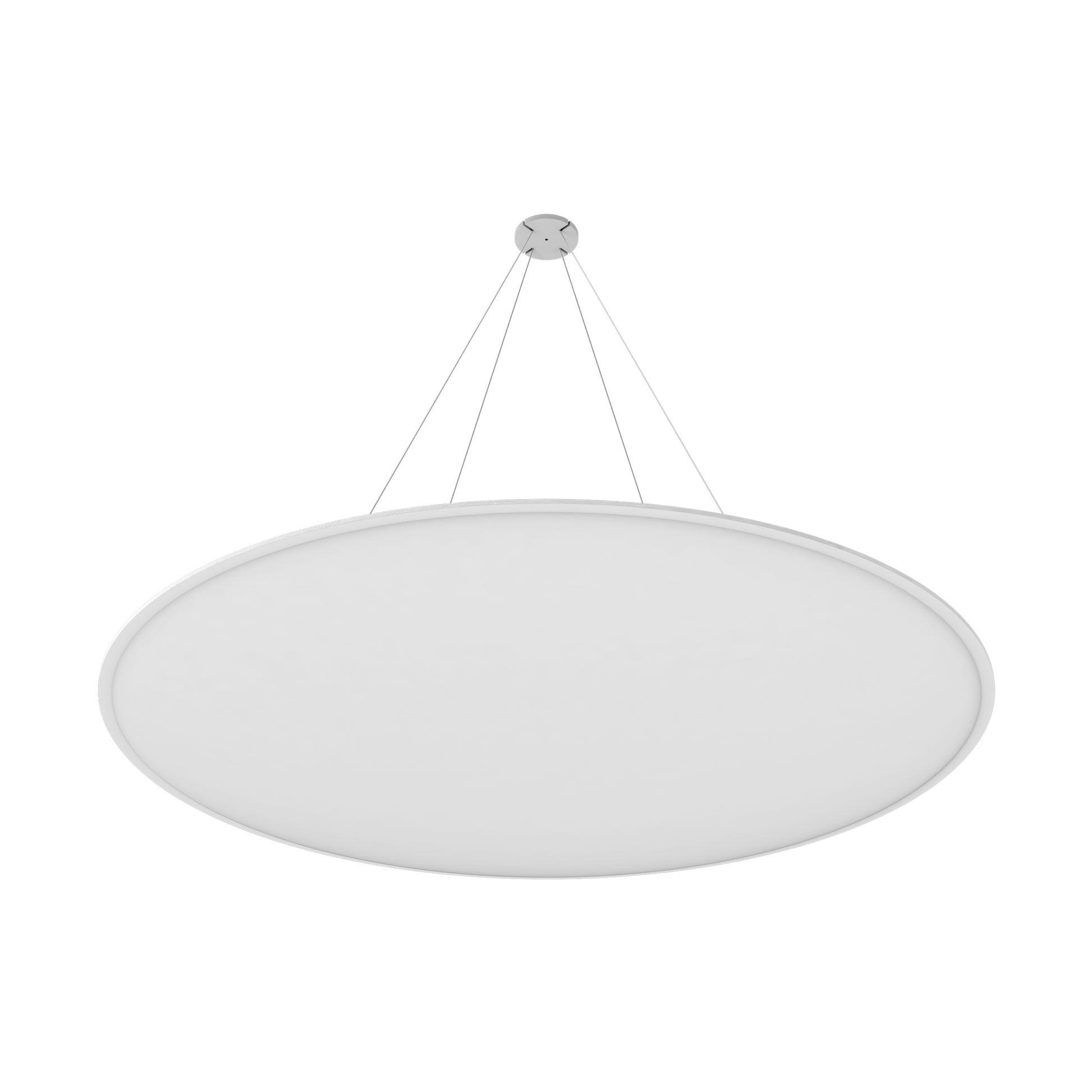 Vicoustic ViCloud VMT 3D Round Colors Sound Absorbing Acoustic Cloud in Natural White