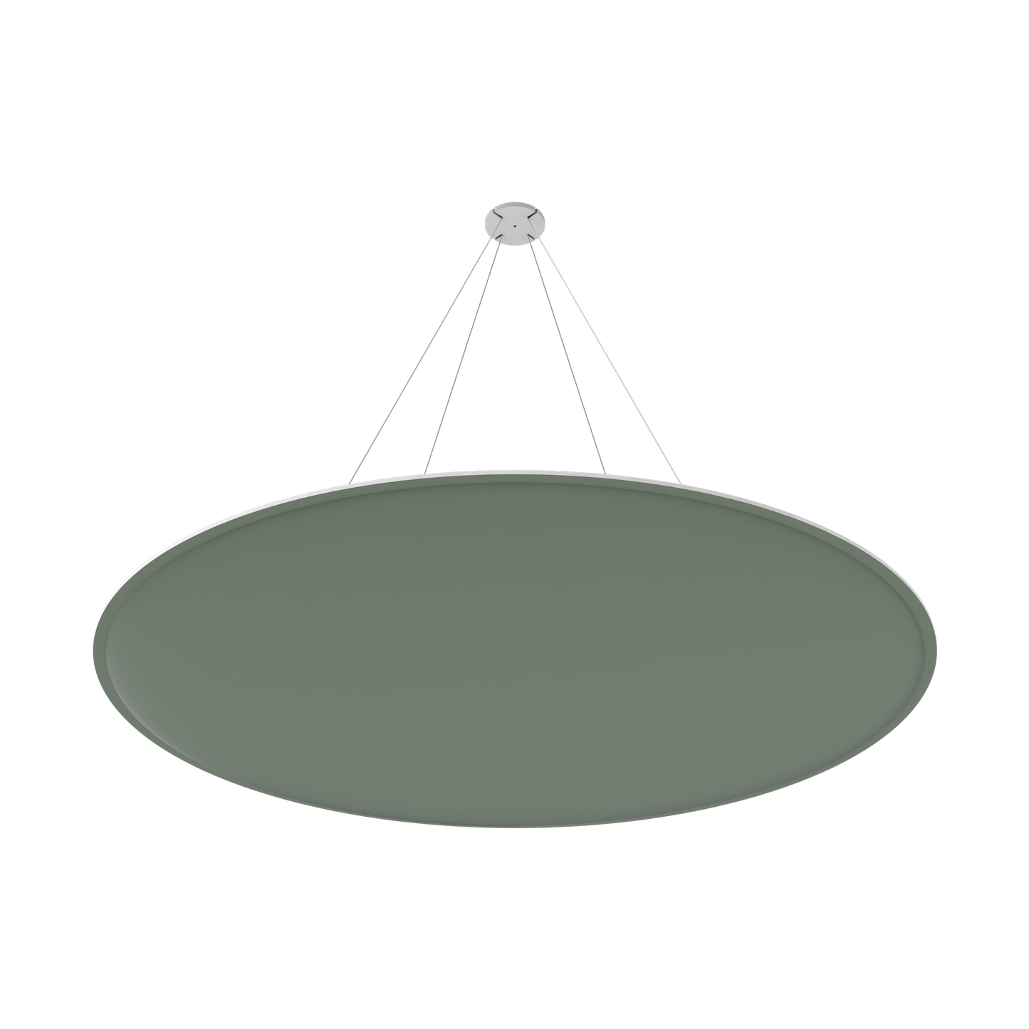 Vicoustic ViCloud VMT 3D Round Colors Sound Absorbing Acoustic Cloud in Moss Green