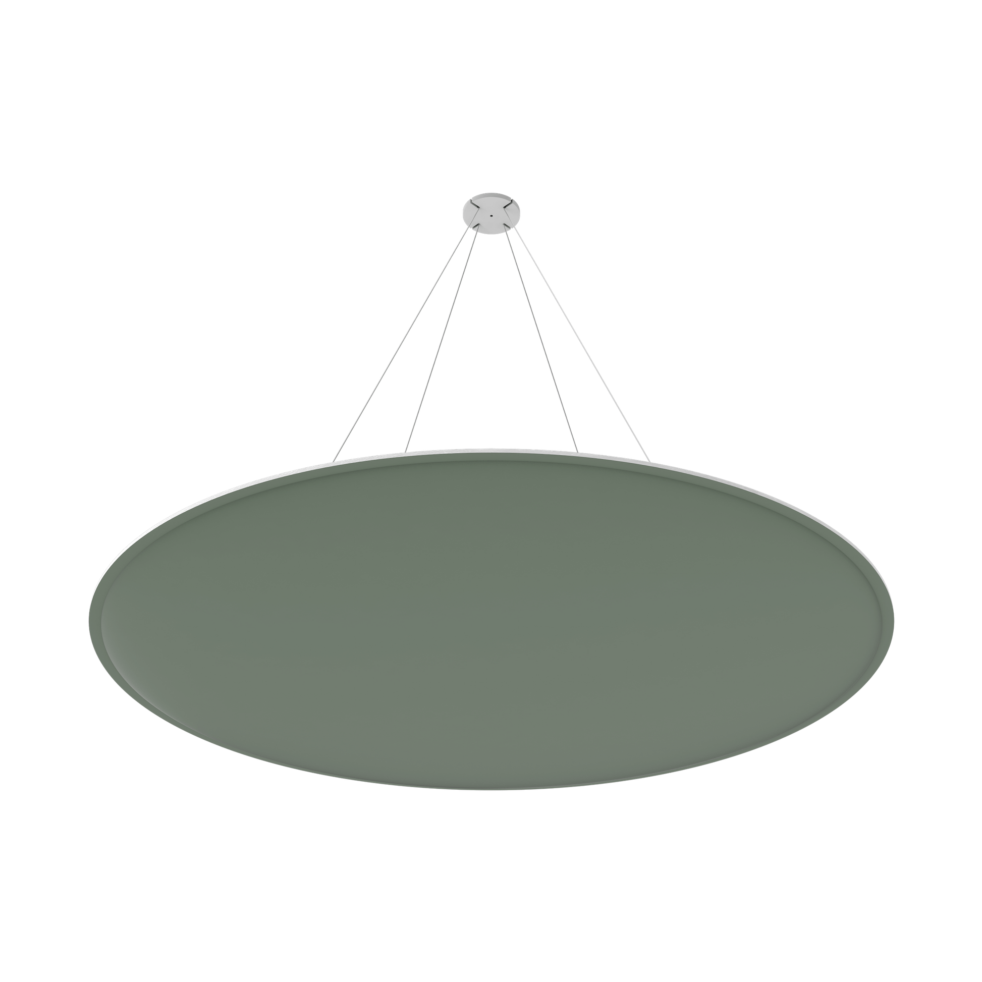 Vicoustic ViCloud VMT 3D Round Colors Sound Absorbing Acoustic Cloud in Moss Green