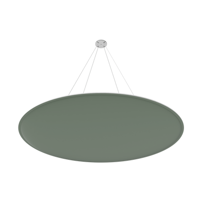 Vicoustic ViCloud VMT 3D Round Colors Sound Absorbing Acoustic Cloud in Moss Green