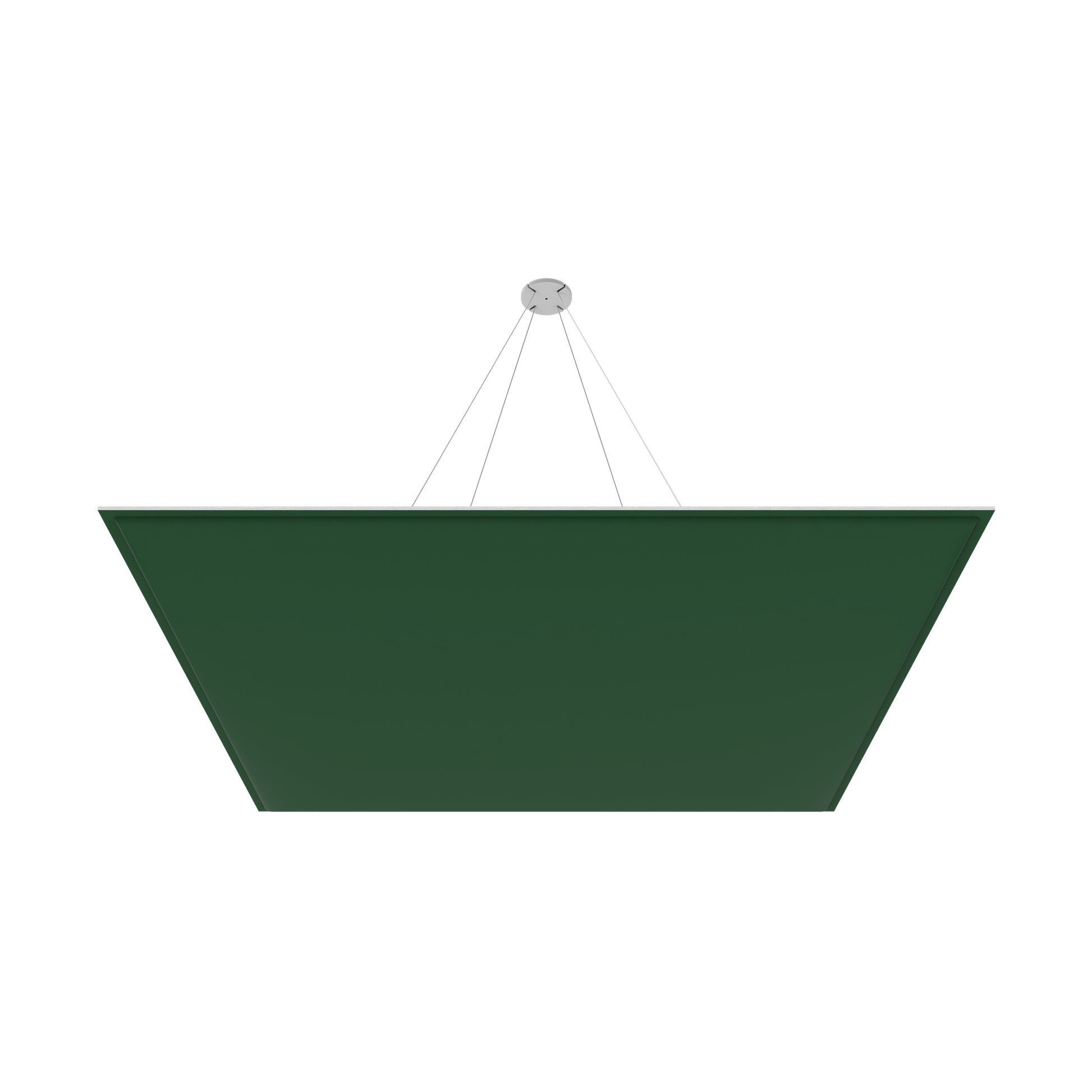 Vicoustic ViCloud VMT 3D Square Colors Sound Absorbing Acoustic Cloud in Musk Green