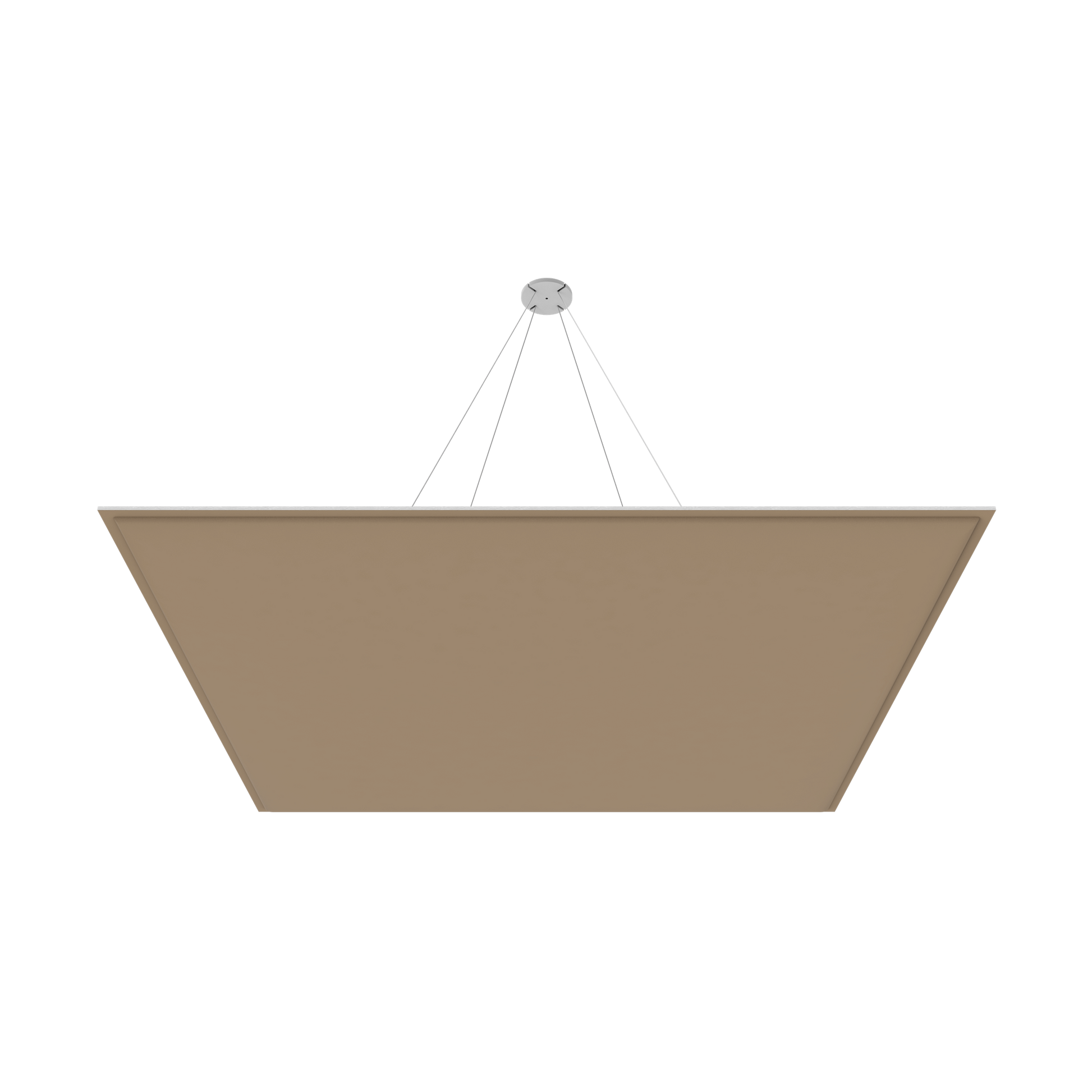 Vicoustic ViCloud VMT 3D Square Colors Sound Absorbing Acoustic Cloud in Beige