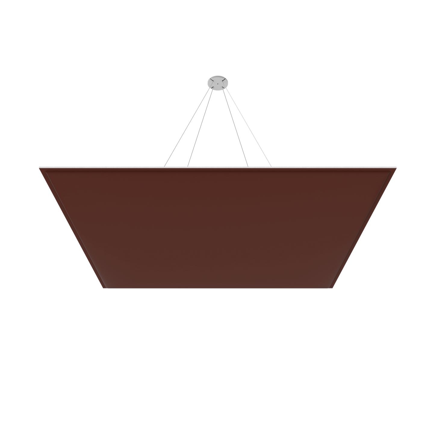 Vicoustic ViCloud VMT 3D Square Colors Sound Absorbing Acoustic Cloud in Brown