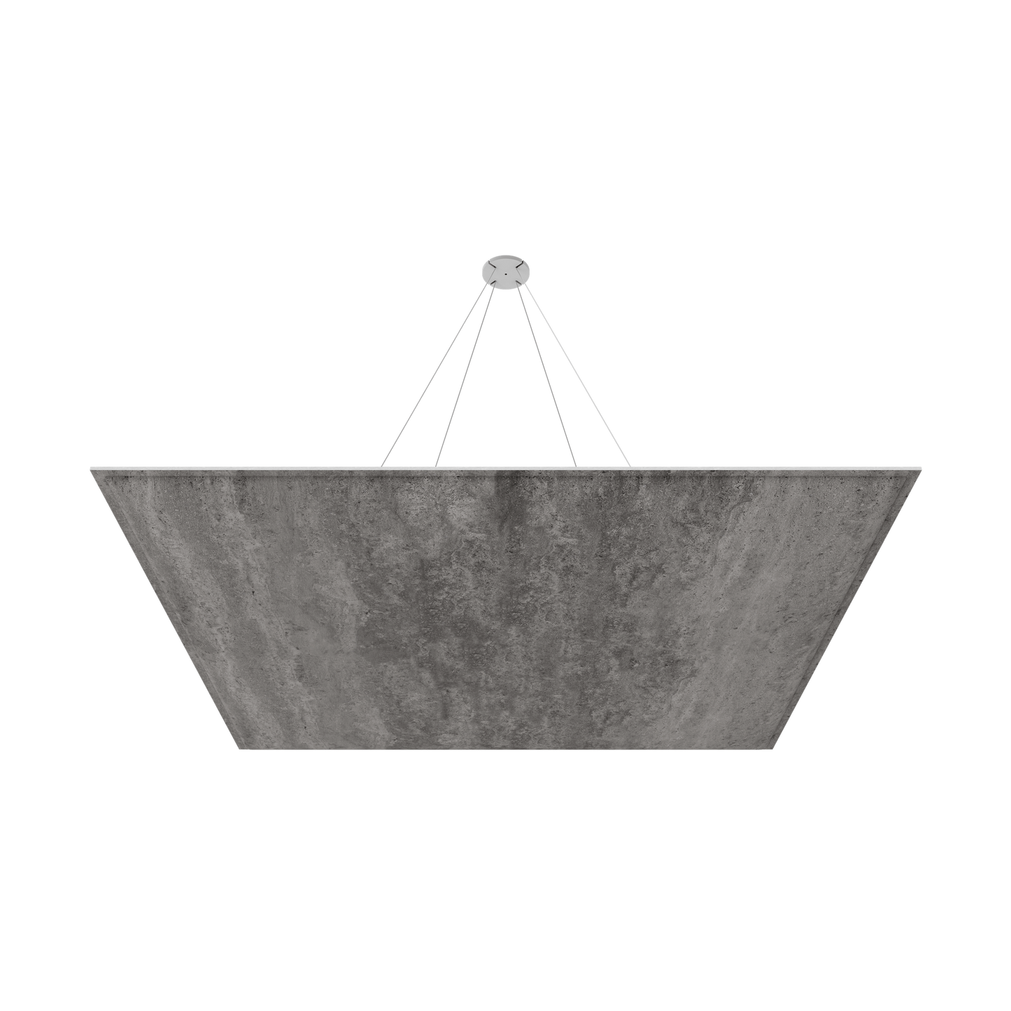 Vicoustic ViCloud VMT 3D Square Patterns Sound Absorbing Acoustic Cloud in Concrete 3