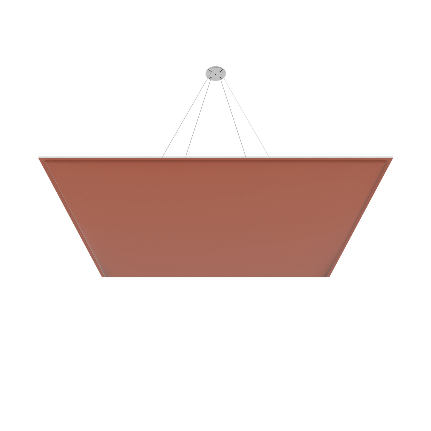 Vicoustic ViCloud VMT 3D Square Colors Sound Absorbing Acoustic Cloud in Coral