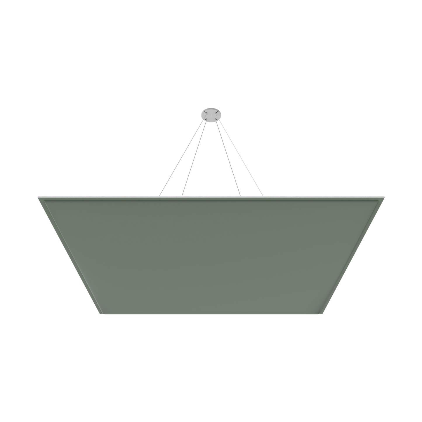 Vicoustic ViCloud VMT 3D Square Colors Sound Absorbing Acoustic Cloud in Moss Green