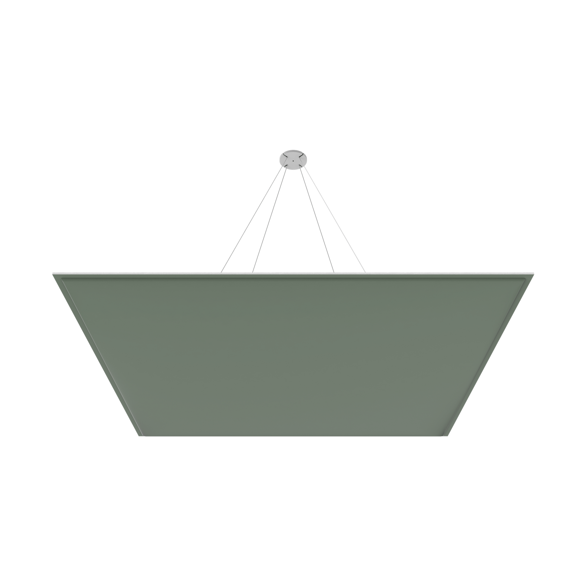 Vicoustic ViCloud VMT 3D Square Colors Sound Absorbing Acoustic Cloud in Moss Green