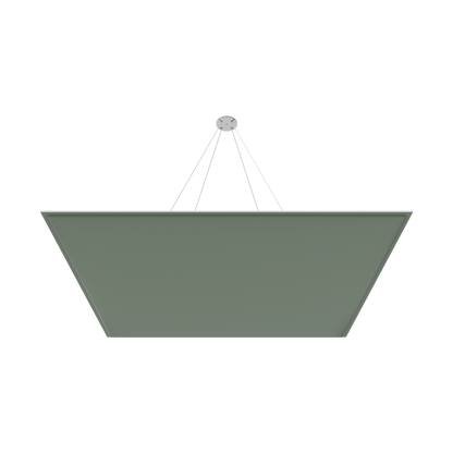 Vicoustic ViCloud VMT 3D Square Colors Sound Absorbing Acoustic Cloud in Moss Green