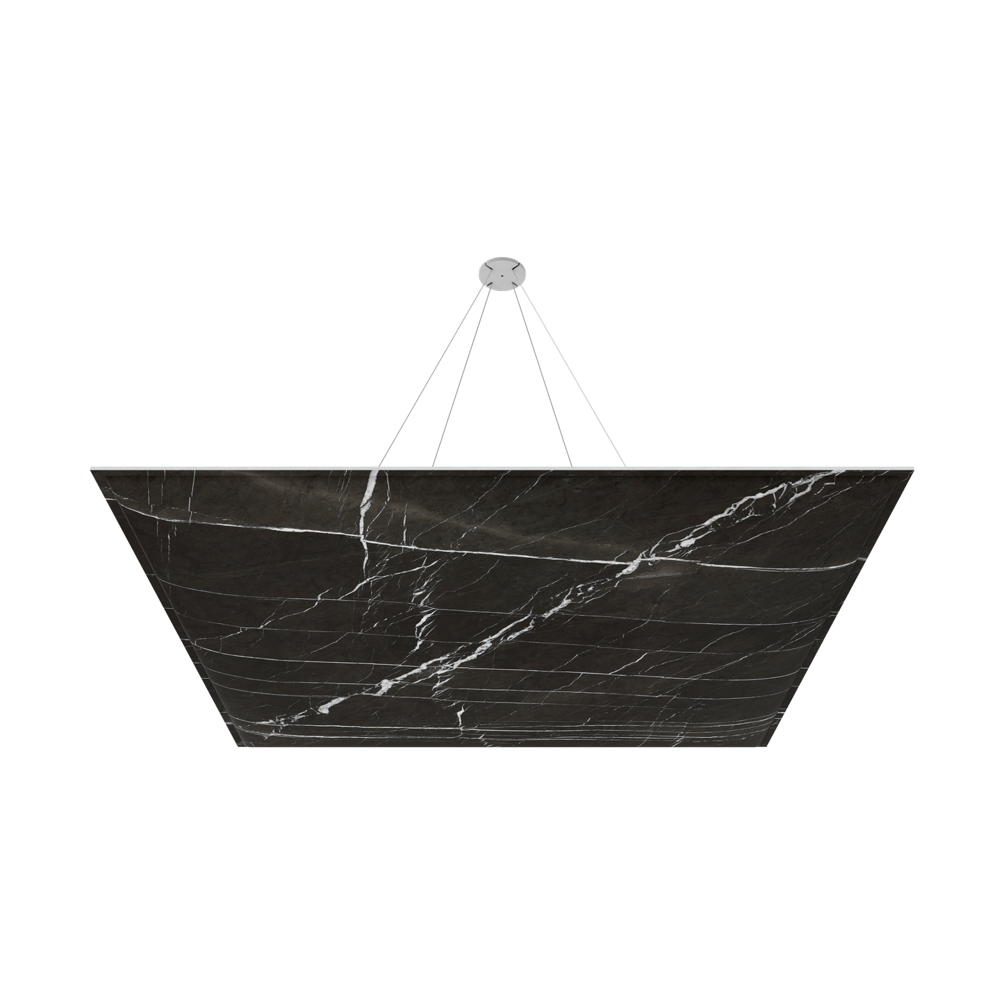 Vicoustic ViCloud VMT 3D Square Patterns Sound Absorbing Acoustic Cloud in Grey Stone