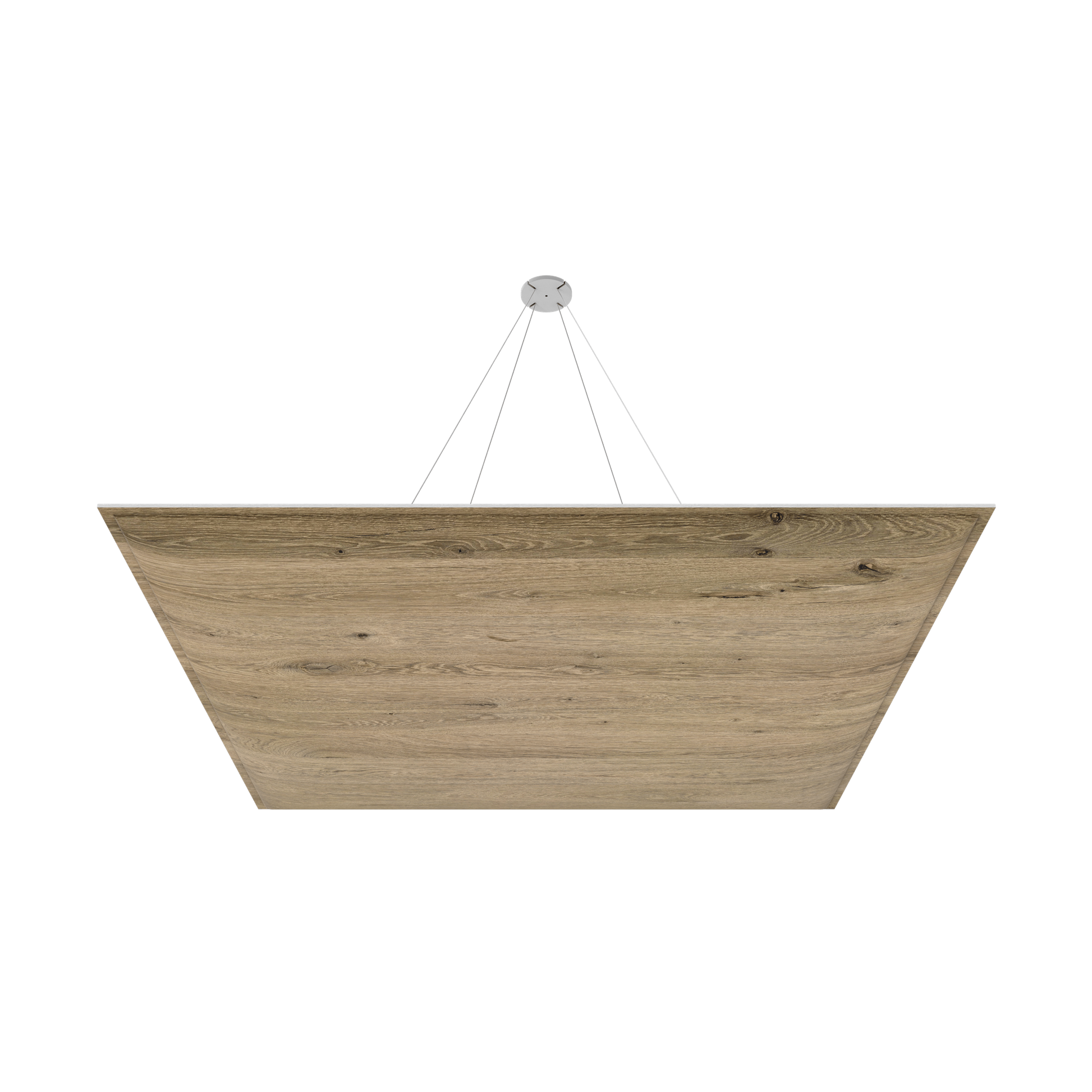 Vicoustic ViCloud VMT 3D Square Patterns Sound Absorbing Acoustic Cloud in Almond Oak