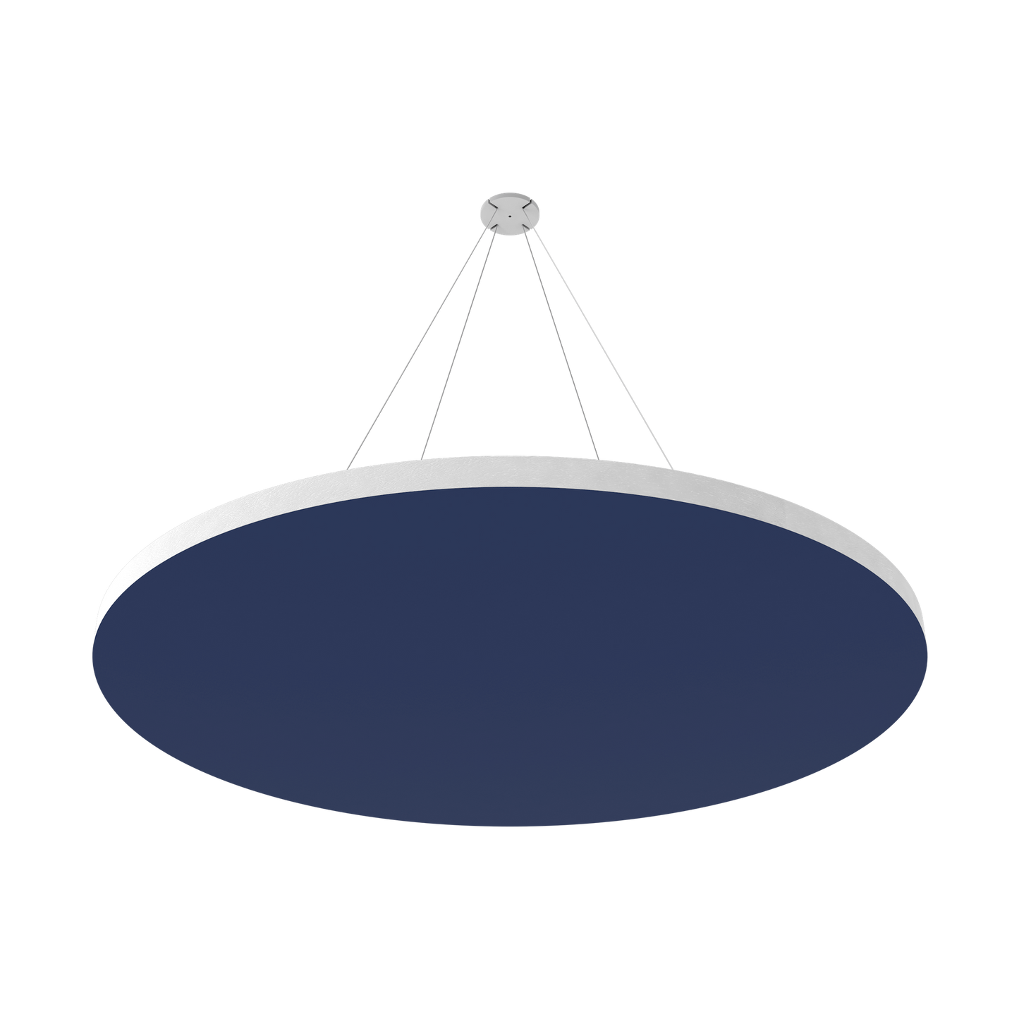 Vicoustic ViCloud VMT Flat Round Colors Sound Absorbing Acoustic Cloud in Blue