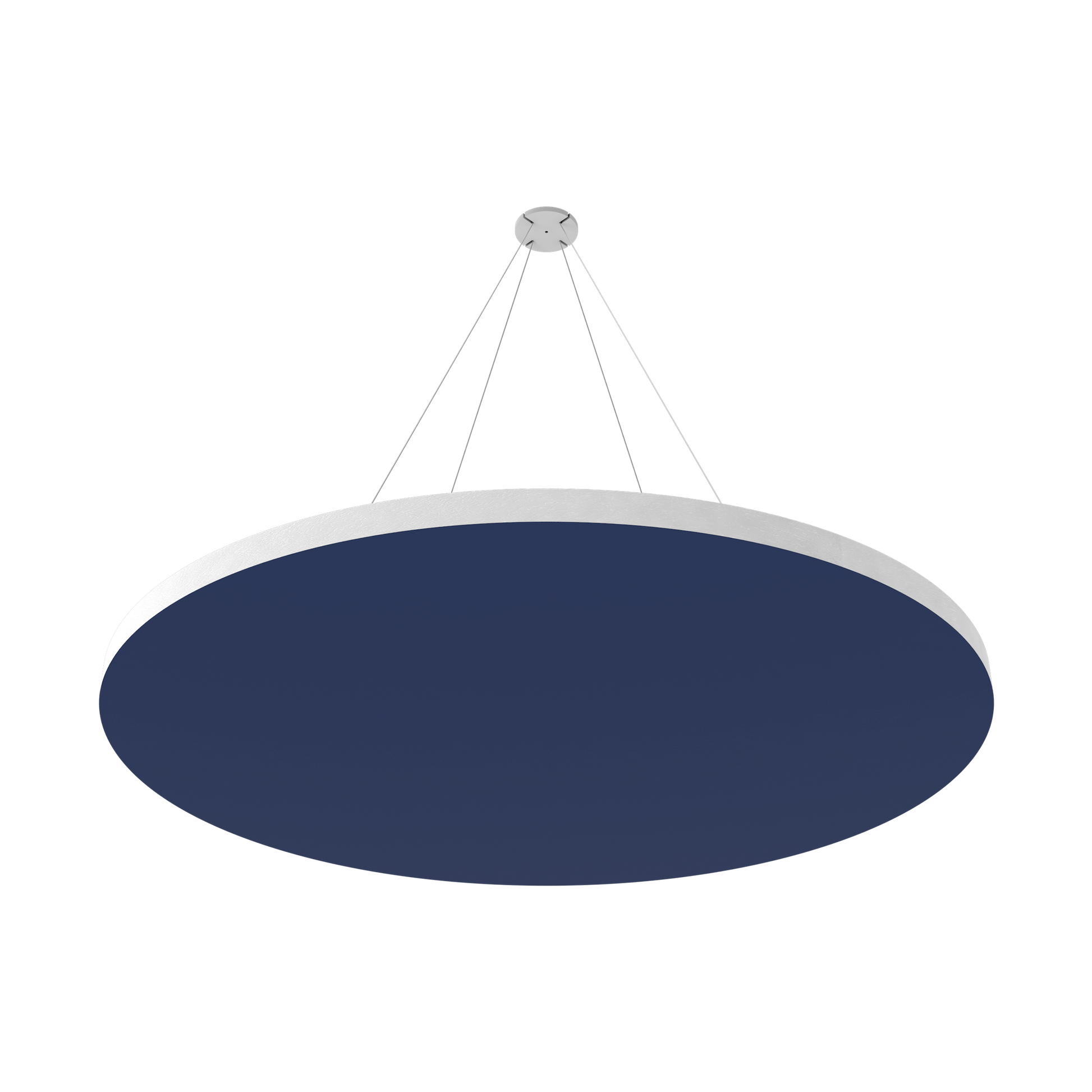 Vicoustic ViCloud VMT Flat Round Colors Sound Absorbing Acoustic Cloud in Blue