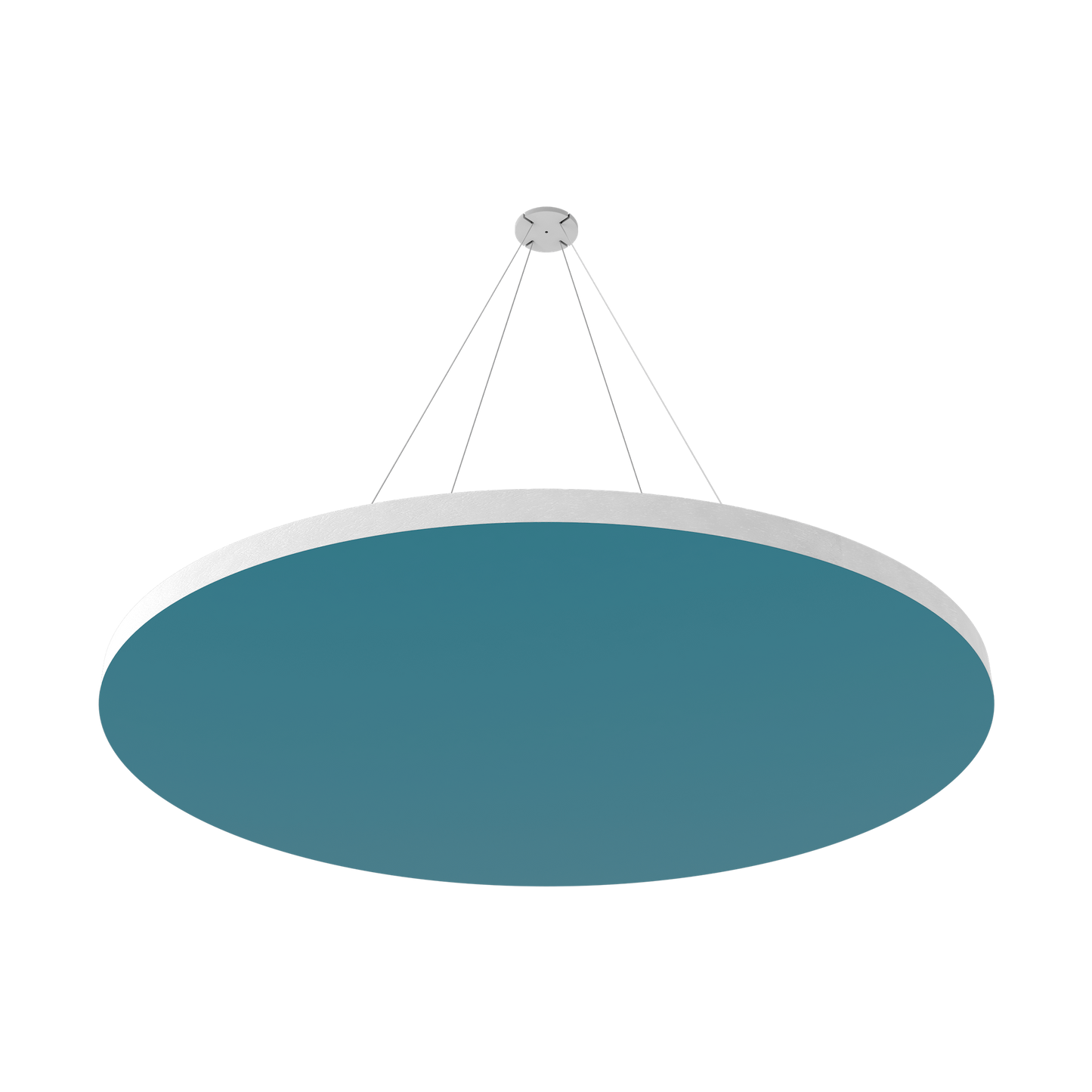 Vicoustic ViCloud VMT Flat Round Colors Sound Absorbing Acoustic Cloud in Bondi Blue