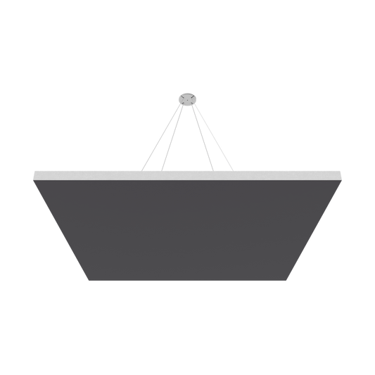 Vicoustic ViCloud VMT Flat Square Colors Sound Absorbing Acoustic Cloud in Grey