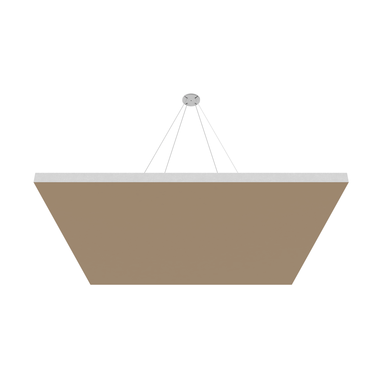 Vicoustic ViCloud VMT Flat Square Colors Sound Absorbing Acoustic Cloud in Beige