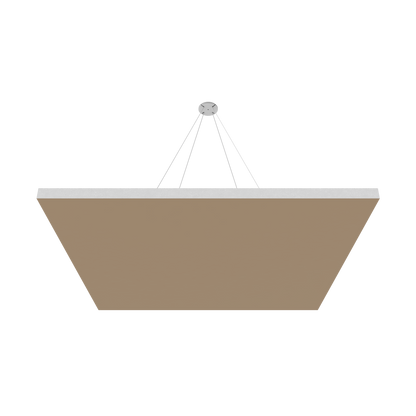 Vicoustic ViCloud VMT Flat Square Colors Sound Absorbing Acoustic Cloud in Beige