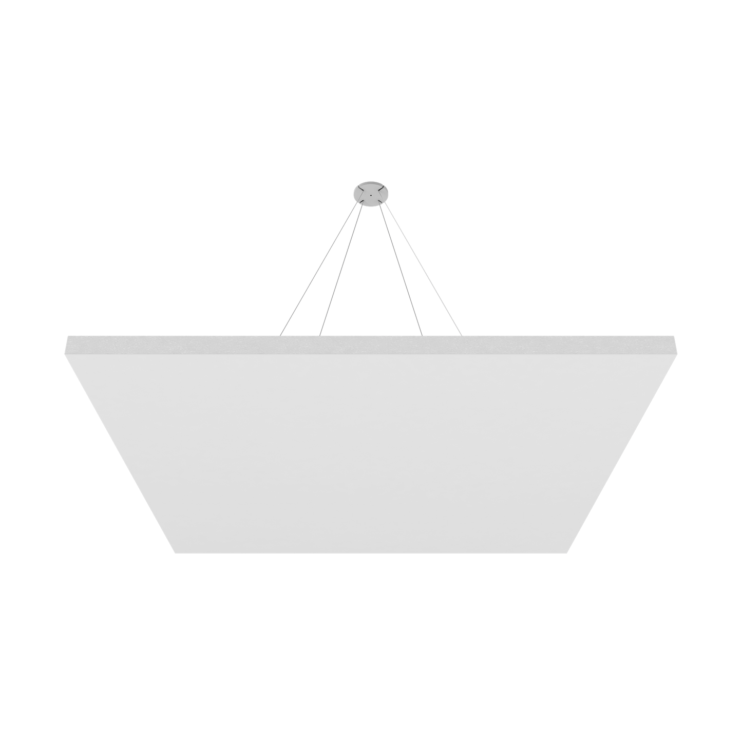 Vicoustic ViCloud VMT Flat Square Colors Sound Absorbing Acoustic Cloud in Natural White