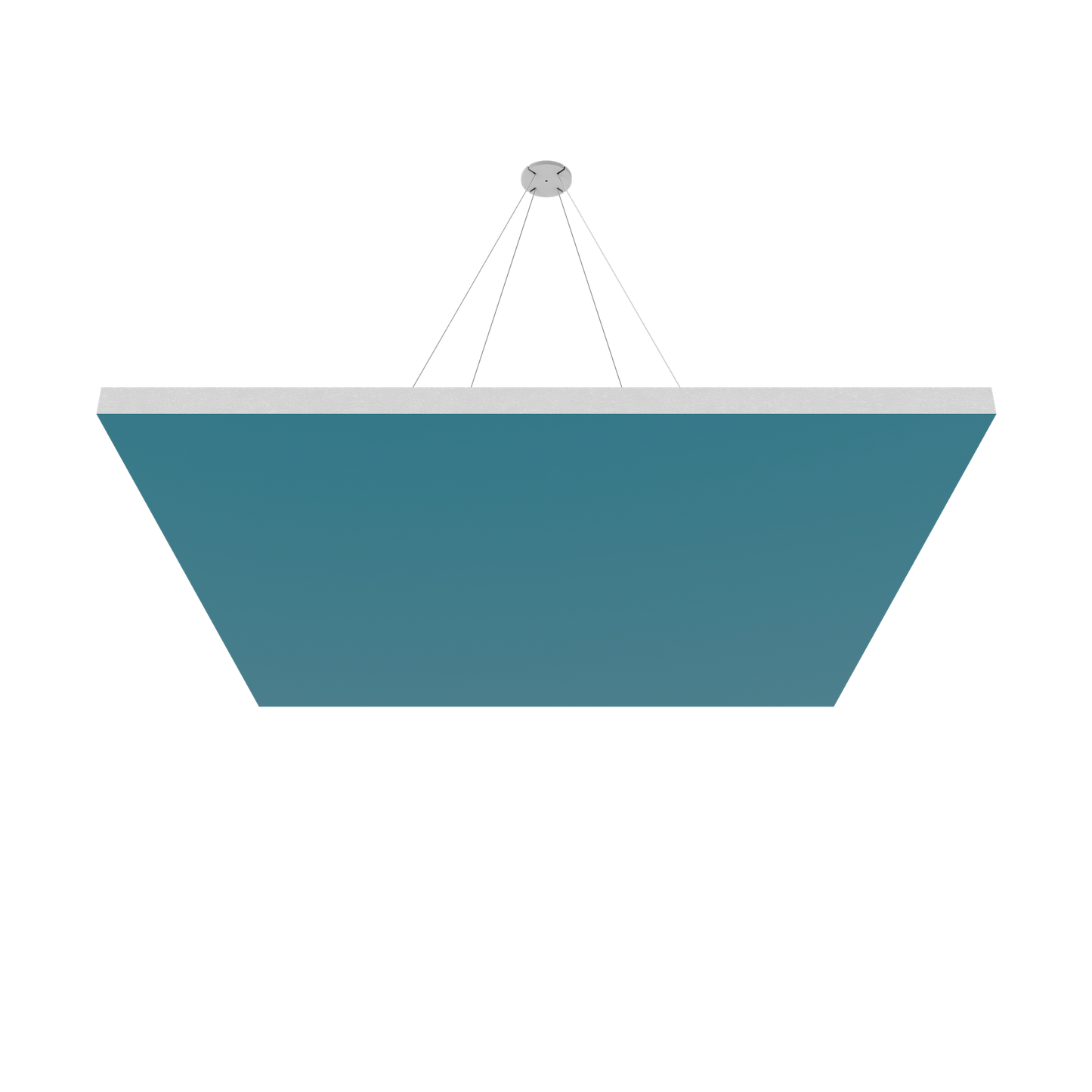 Vicoustic ViCloud VMT Flat Square Colors Sound Absorbing Acoustic Cloud in Bondi Blue