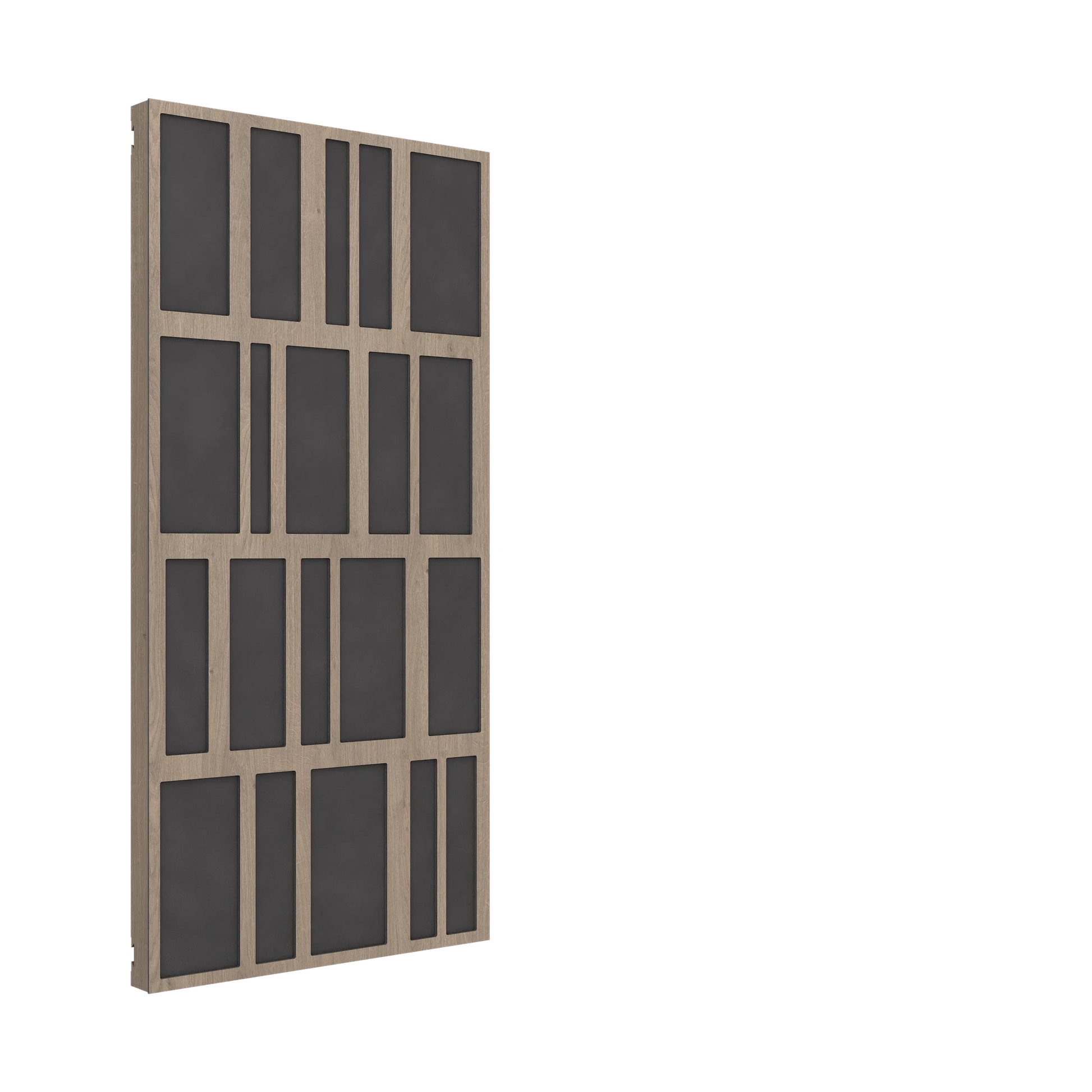 Vicoustic VicPattern Ultra Beat XL Sound Absorbing Acoustic Panel in Brown Oak