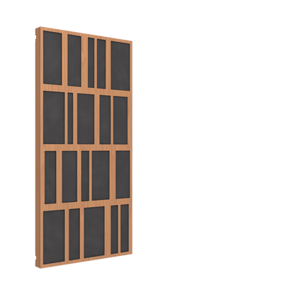 Vicoustic VicPattern Ultra Beat XL Sound Absorbing Acoustic Panel in Locarno Cherry