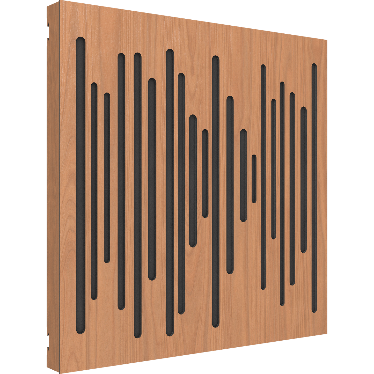 Vicoustic VicPattern Ultra Wavewood MKII Sound Absorbing Acoustic Panel in Locarno Cherry