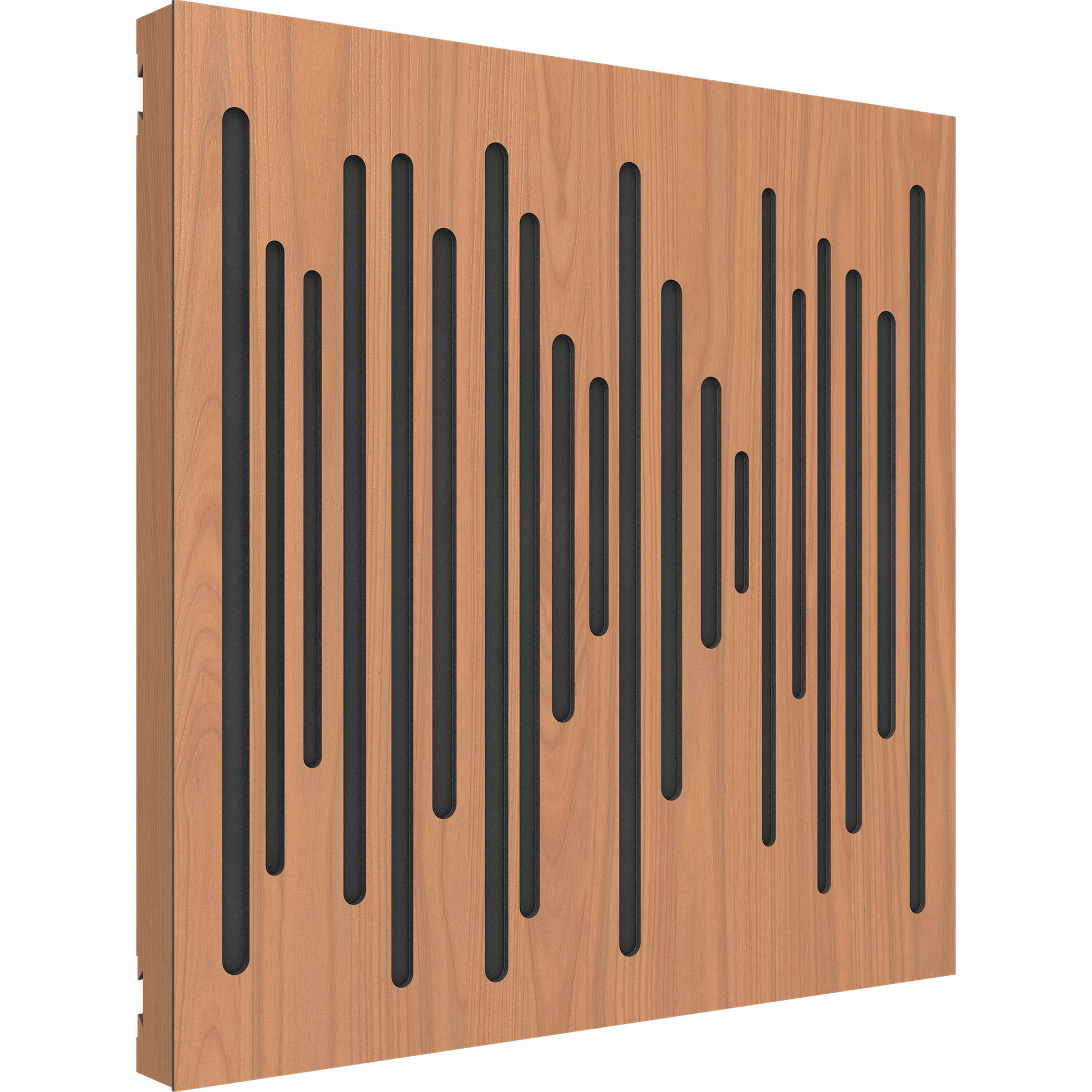 Vicoustic VicPattern Ultra Wavewood MKII Sound Absorbing Acoustic Panel in Locarno Cherry