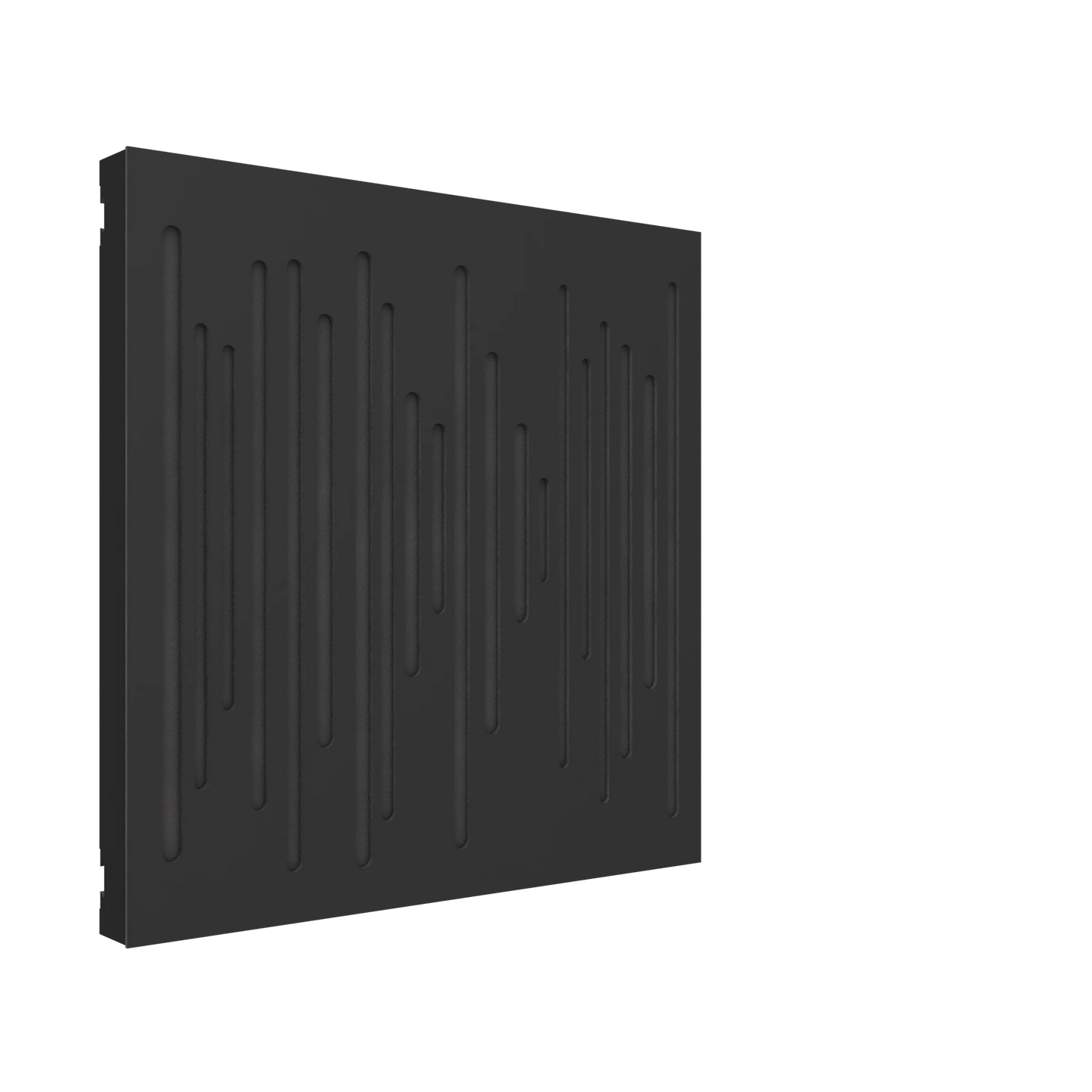 Vicoustic VicPattern Ultra Wavewood MKII Sound Absorbing Acoustic Panel in Black Matte