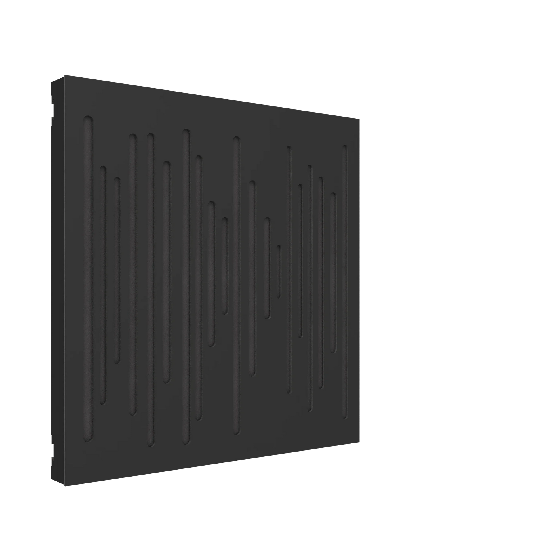 Vicoustic VicPattern Ultra Wavewood MKII Sound Absorbing Acoustic Panel in Black Matte